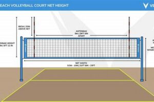 Net Height For Beach Volleyball Volleyball Hub Your Guide to the Game You Love Play, Train, and Compete Net Height For Beach Volleyball | Volleyball Hub Your Guide to the Game You Love Play, Train, and Compete