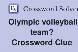 Unraveling the Olympic Volleyball Enigma: A Crossword Solver's Guide Volleyball Hub Your Guide to the Game You Love Play, Train, and Compete Unraveling the Olympic Volleyball Enigma: A Crossword Solver's Guide | Volleyball Hub Your Guide to the Game You Love Play, Train, and Compete